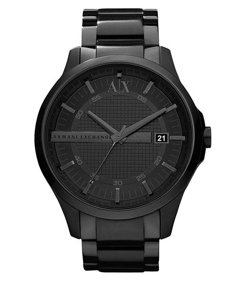 armani xchange ax2092|AX ARMANI EXCHANGE Men's Three Hand Stainless Steel .